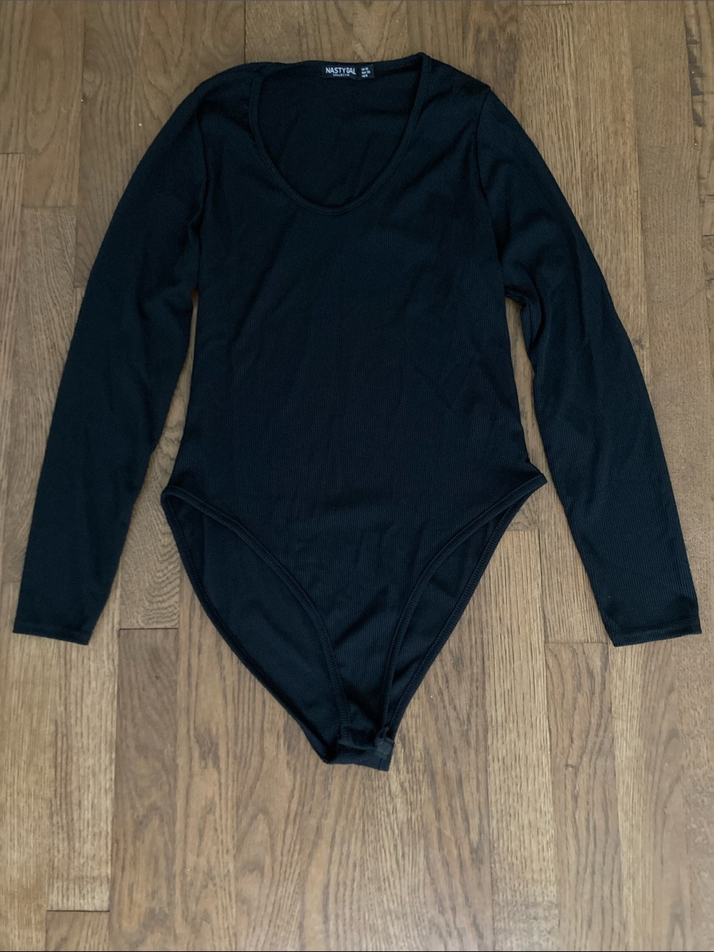Nasty Gal Black Bodysuit Size 6 NWOT